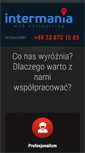 Mobile Screenshot of intermania.pl