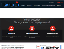 Tablet Screenshot of intermania.pl